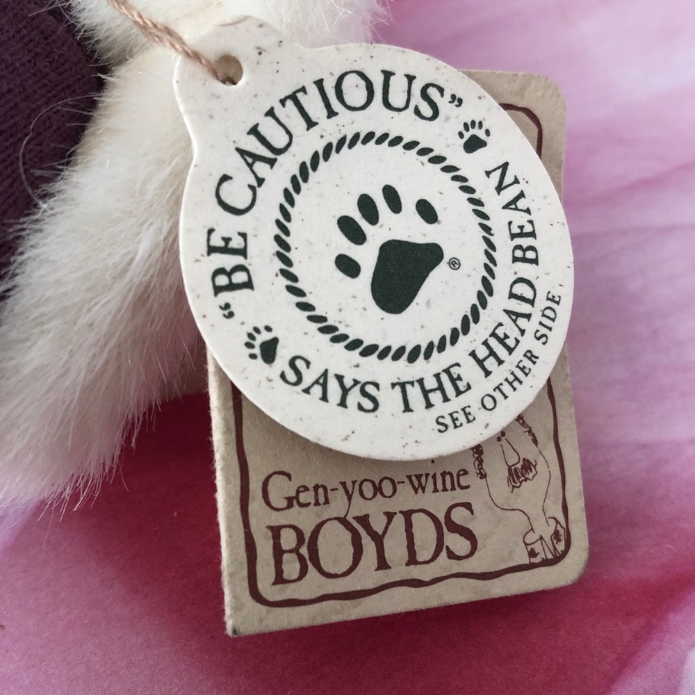 Boyd’s Bears Mini Message Merci Rabbit - Picture 3 of 3